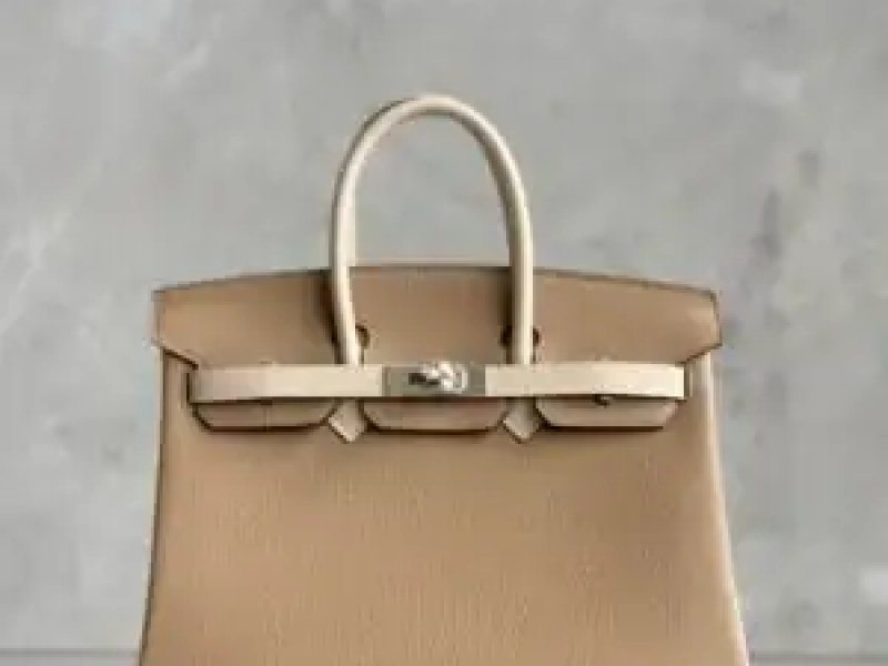 Túi Hermes Birkin da Togo phối 2 màu
